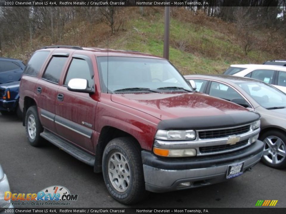 2003 Chevrolet Tahoe LS 4x4 Redfire Metallic / Gray/Dark Charcoal Photo #1