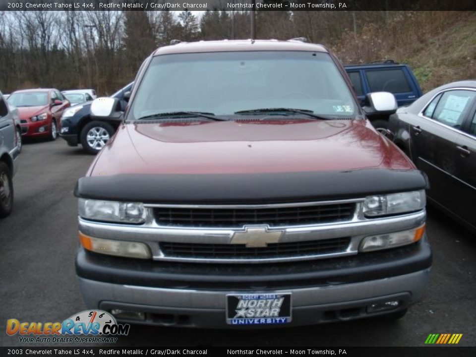 2003 Chevrolet Tahoe LS 4x4 Redfire Metallic / Gray/Dark Charcoal Photo #2