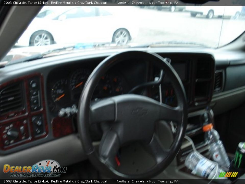 2003 Chevrolet Tahoe LS 4x4 Redfire Metallic / Gray/Dark Charcoal Photo #8