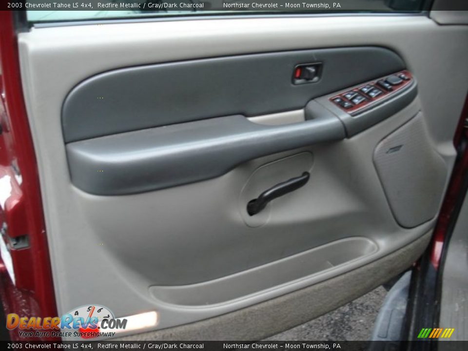 2003 Chevrolet Tahoe LS 4x4 Redfire Metallic / Gray/Dark Charcoal Photo #9