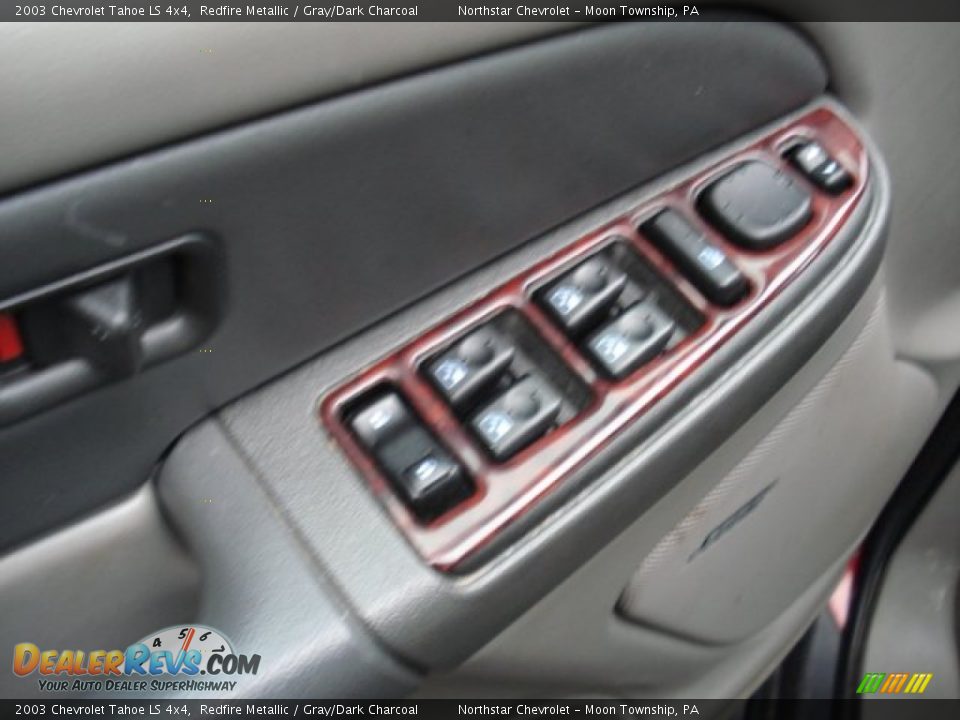 2003 Chevrolet Tahoe LS 4x4 Redfire Metallic / Gray/Dark Charcoal Photo #14