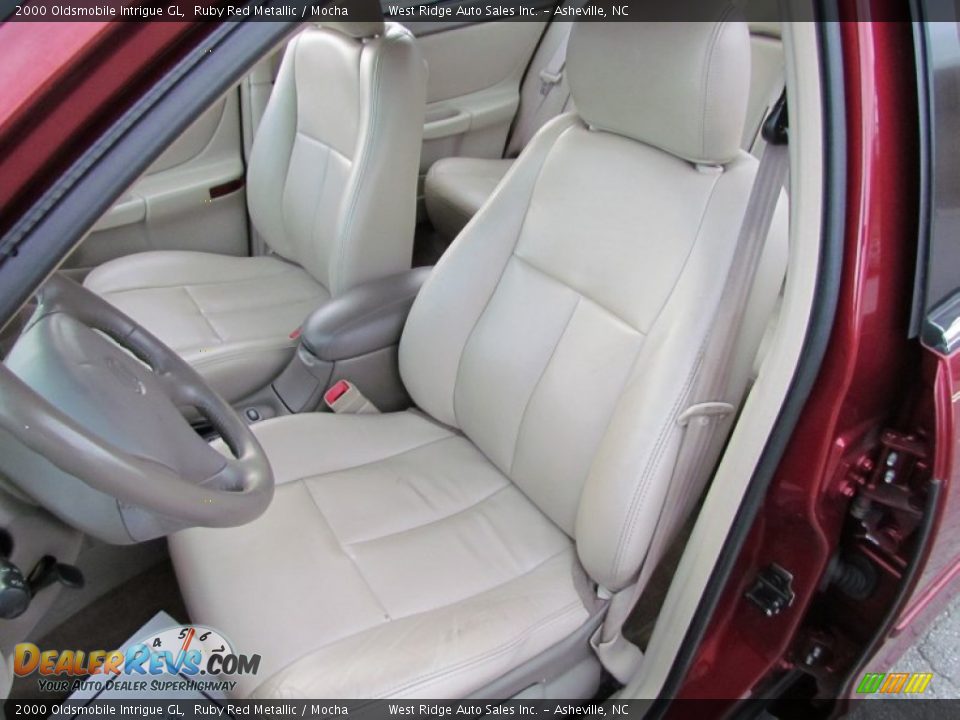 2000 Oldsmobile Intrigue GL Ruby Red Metallic / Mocha Photo #16