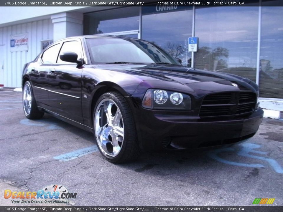 2006 Dodge Charger SE Custom Deep Purple / Dark Slate Gray/Light Slate Gray Photo #1