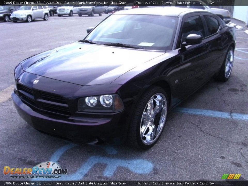 2006 Dodge Charger SE Custom Deep Purple / Dark Slate Gray/Light Slate Gray Photo #7