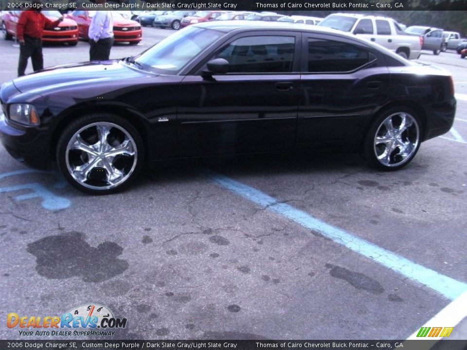 2006 Dodge Charger SE Custom Deep Purple / Dark Slate Gray/Light Slate Gray Photo #8