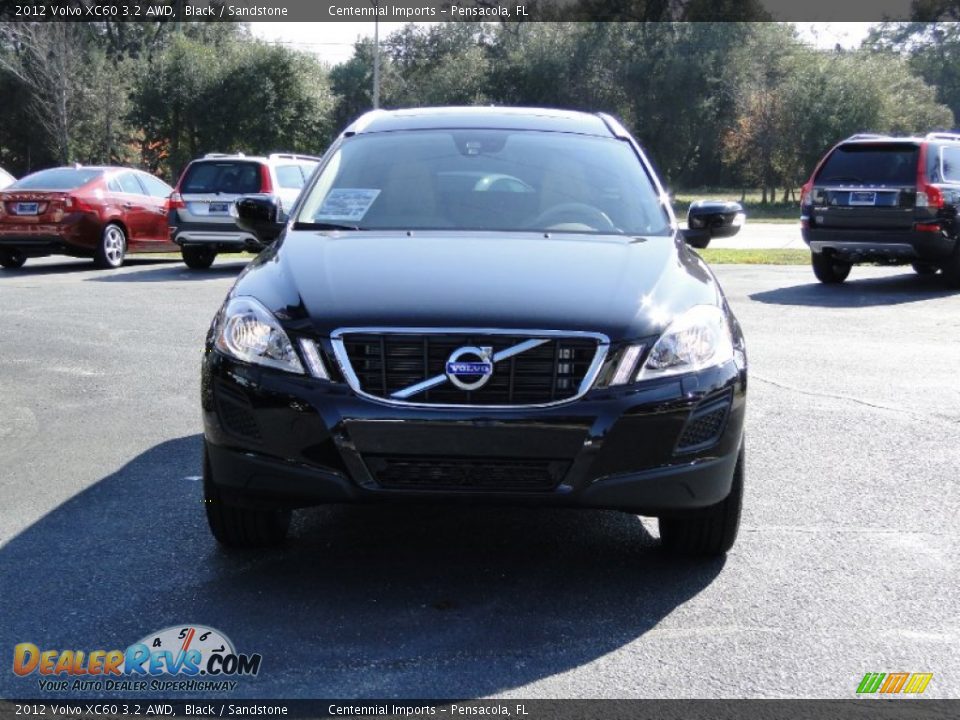 2012 Volvo XC60 3.2 AWD Black / Sandstone Photo #4
