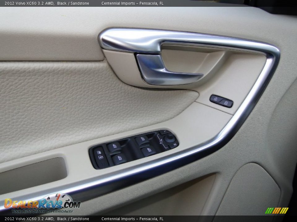 2012 Volvo XC60 3.2 AWD Black / Sandstone Photo #12