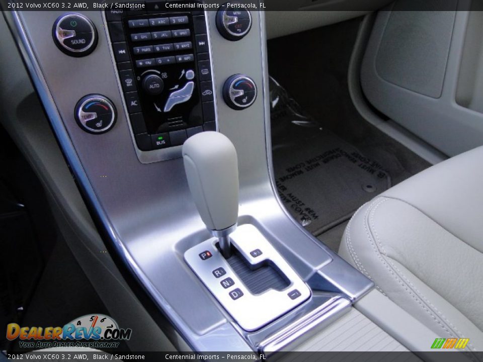 2012 Volvo XC60 3.2 AWD Black / Sandstone Photo #17