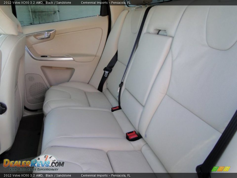 2012 Volvo XC60 3.2 AWD Black / Sandstone Photo #23