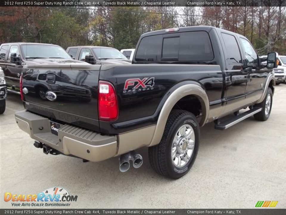 Tuxedo Black Metallic 2012 Ford F250 Super Duty King Ranch Crew Cab 4x4 Photo #6