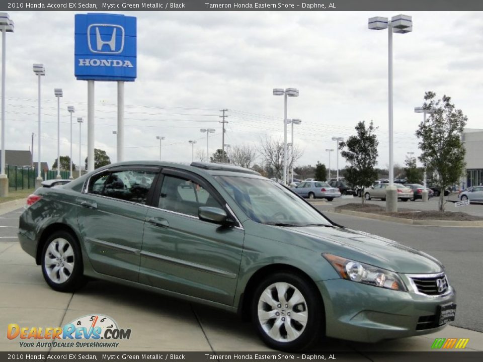 2010 Honda Accord EX Sedan Mystic Green Metallic / Black Photo #4