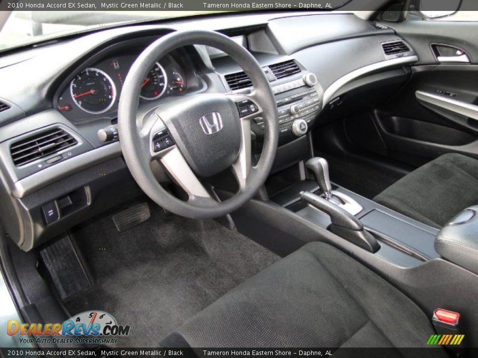 2010 Honda Accord EX Sedan Mystic Green Metallic / Black Photo #12