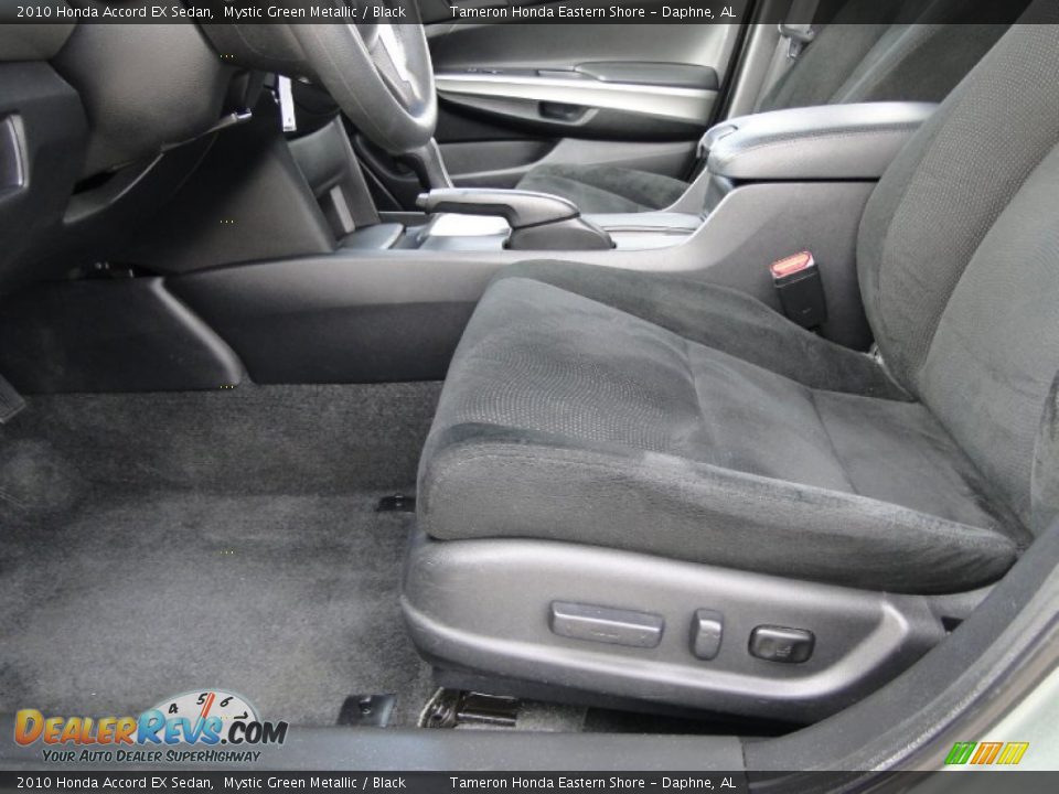 2010 Honda Accord EX Sedan Mystic Green Metallic / Black Photo #14