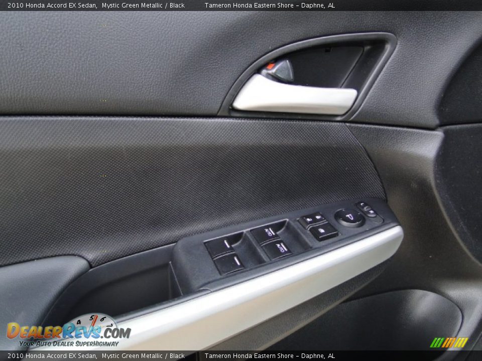 2010 Honda Accord EX Sedan Mystic Green Metallic / Black Photo #15
