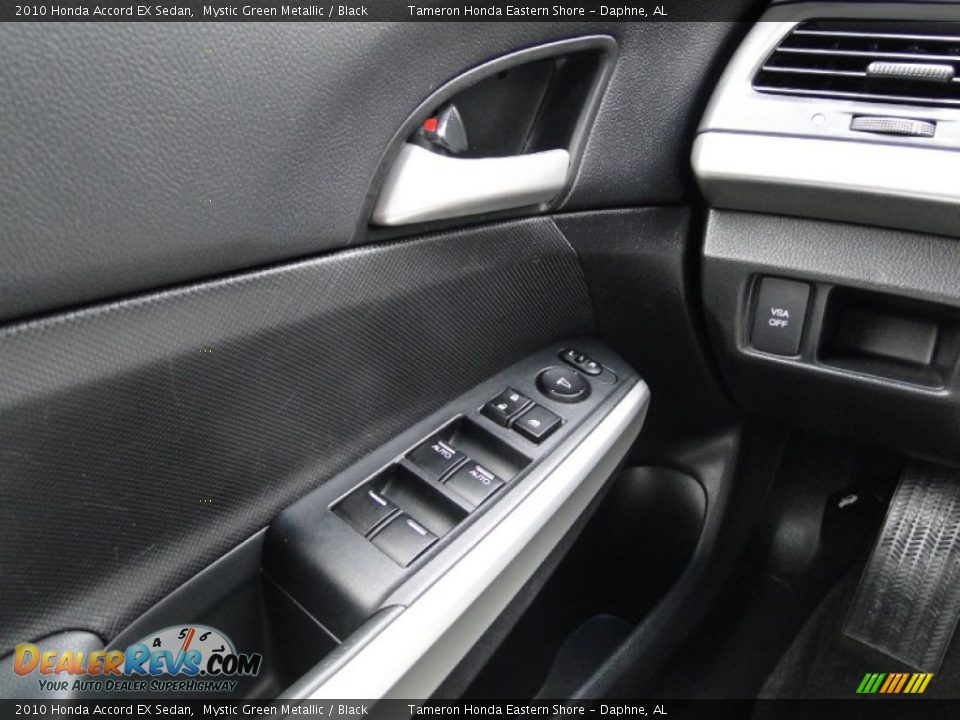2010 Honda Accord EX Sedan Mystic Green Metallic / Black Photo #16