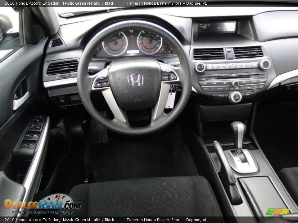 2010 Honda Accord EX Sedan Mystic Green Metallic / Black Photo #20