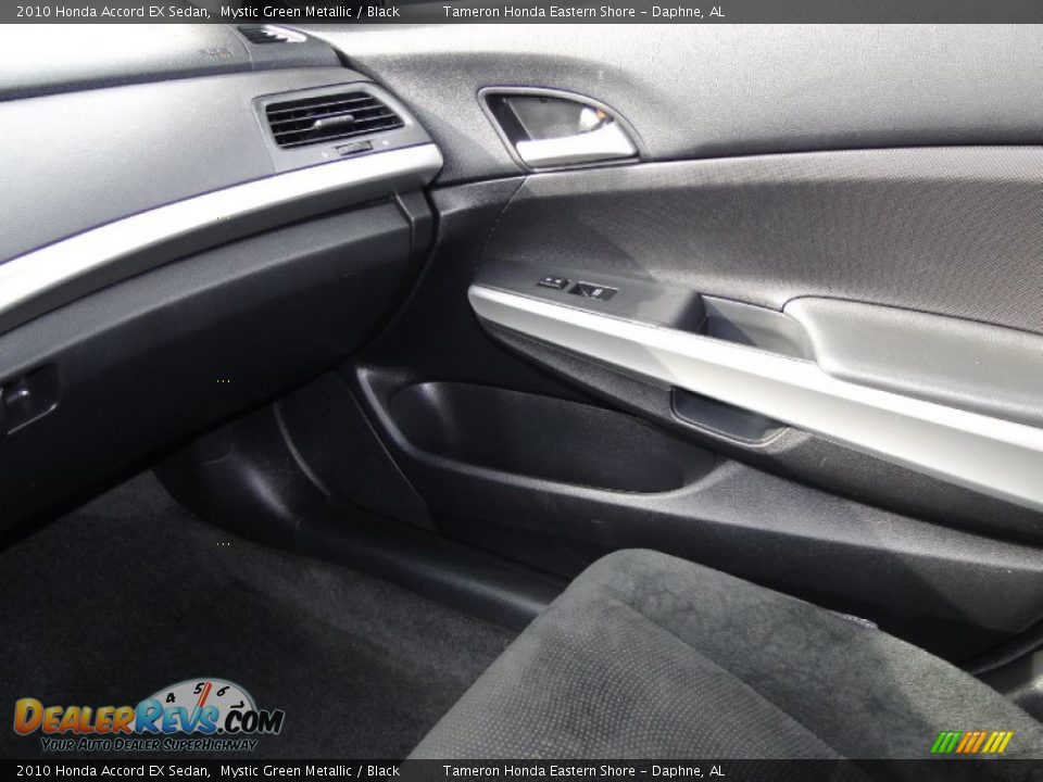 2010 Honda Accord EX Sedan Mystic Green Metallic / Black Photo #23