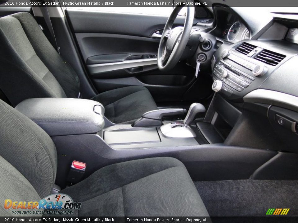 2010 Honda Accord EX Sedan Mystic Green Metallic / Black Photo #24