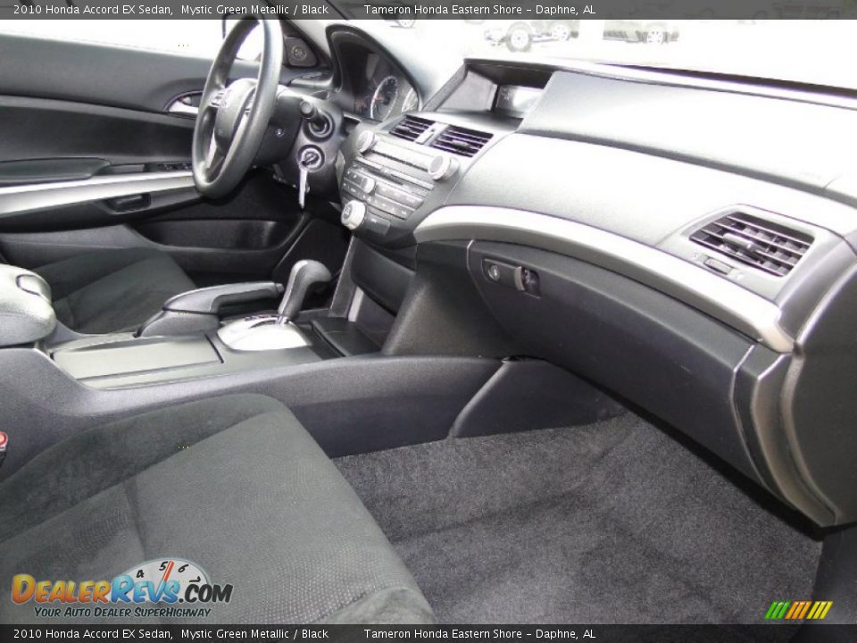 2010 Honda Accord EX Sedan Mystic Green Metallic / Black Photo #25