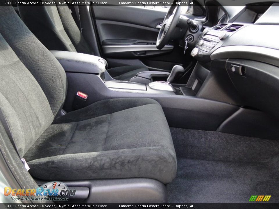2010 Honda Accord EX Sedan Mystic Green Metallic / Black Photo #26