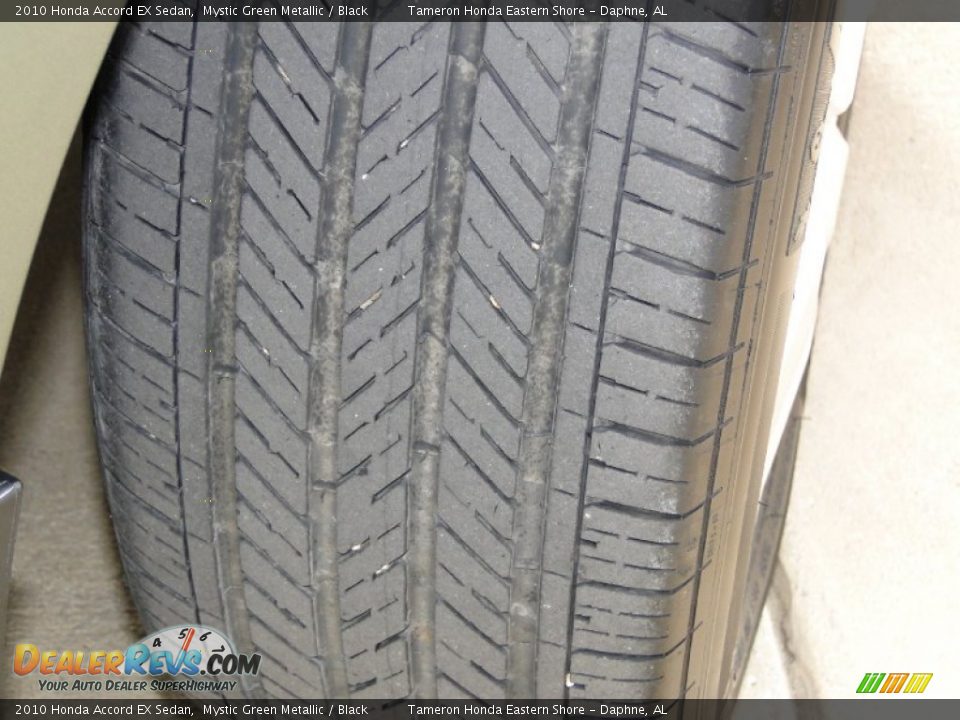 2010 Honda Accord EX Sedan Mystic Green Metallic / Black Photo #34
