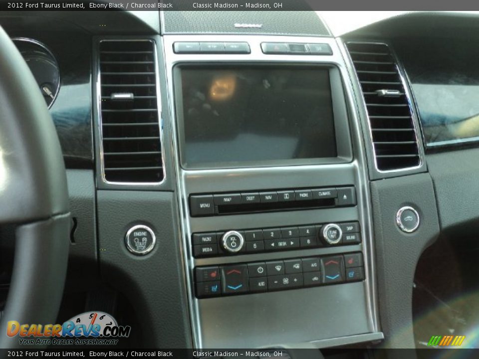 2012 Ford Taurus Limited Ebony Black / Charcoal Black Photo #6