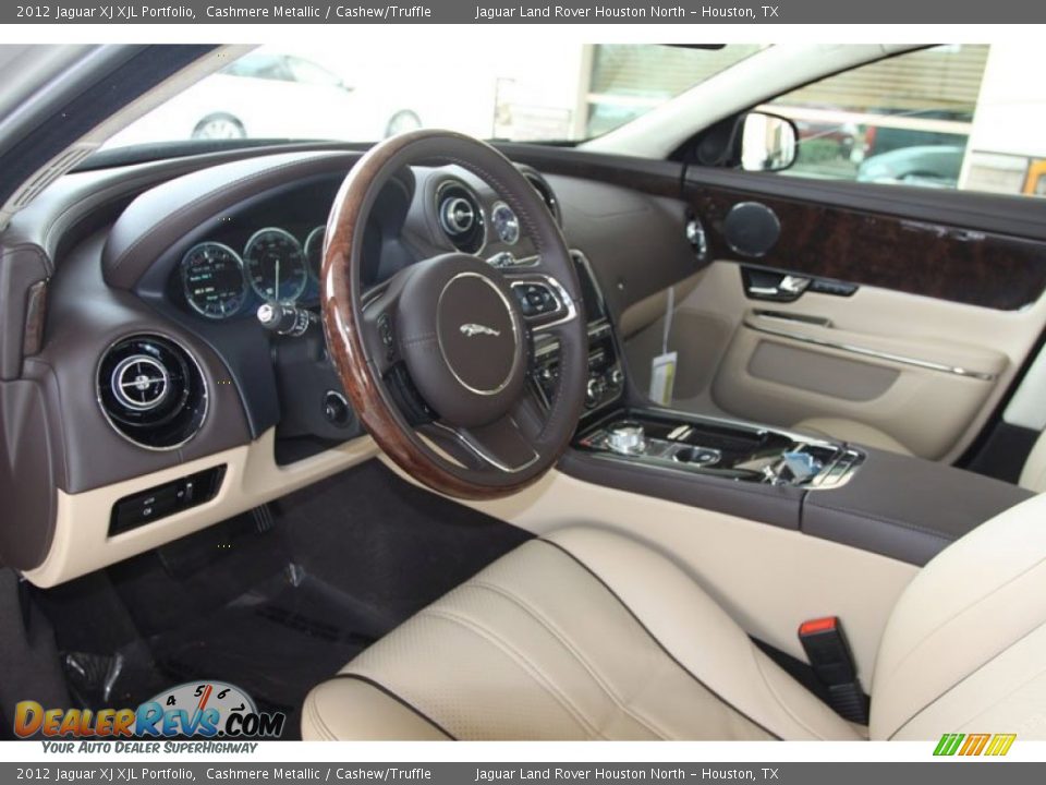 Cashew Truffle Interior 2012 Jaguar Xj Xjl Portfolio Photo