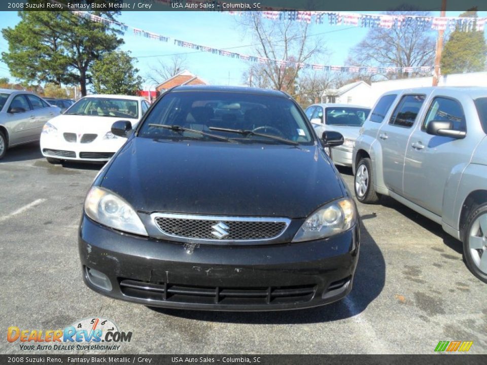 2008 Suzuki Reno Fantasy Black Metallic / Grey Photo #1
