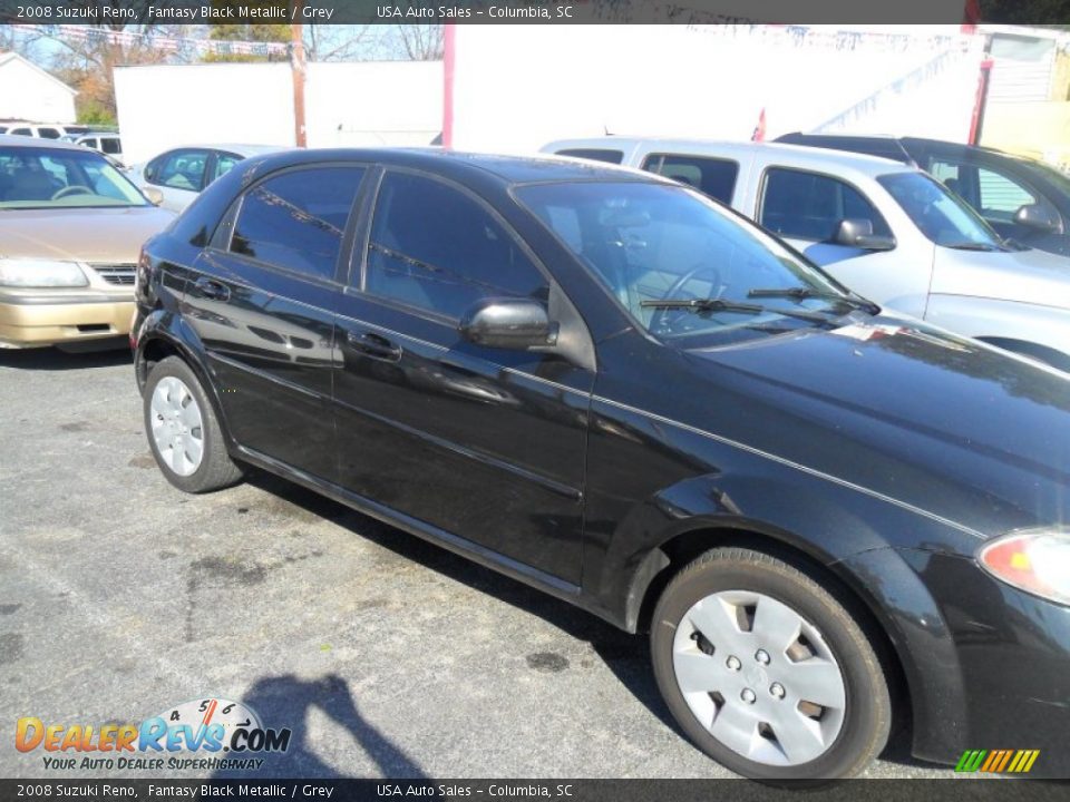 2008 Suzuki Reno Fantasy Black Metallic / Grey Photo #2
