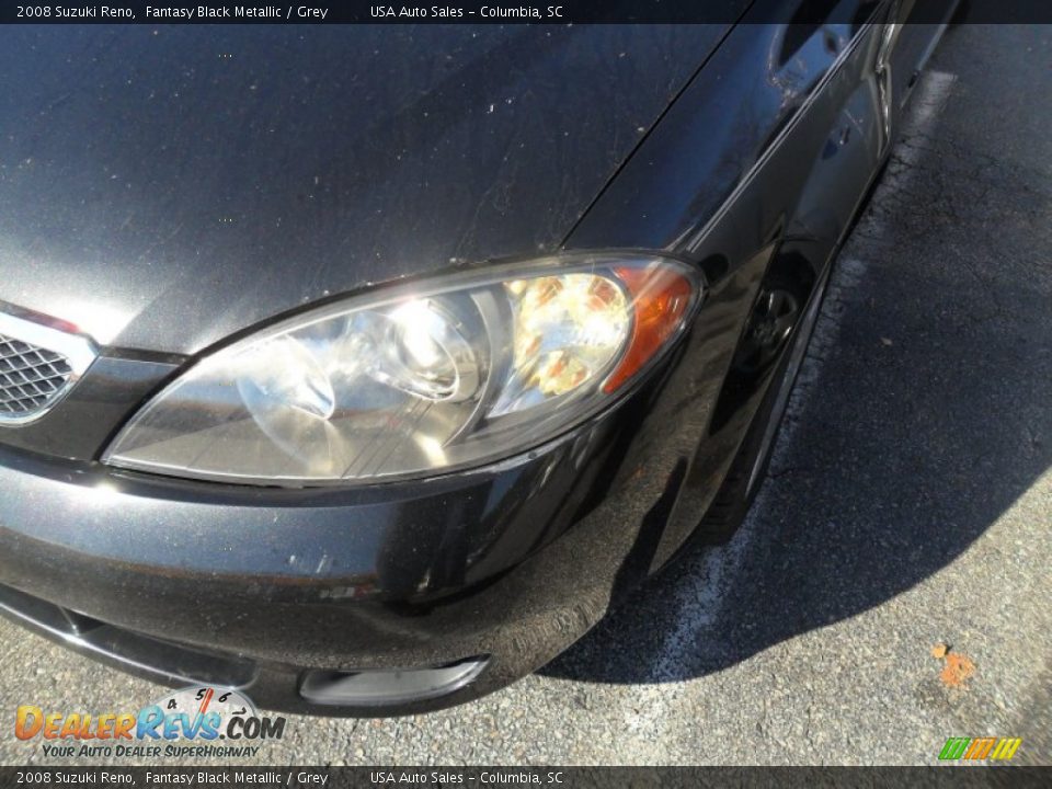 2008 Suzuki Reno Fantasy Black Metallic / Grey Photo #3