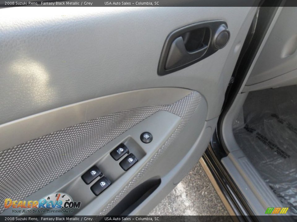 2008 Suzuki Reno Fantasy Black Metallic / Grey Photo #11