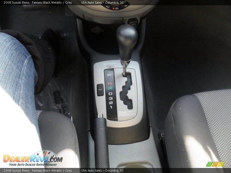2008 Suzuki Reno Fantasy Black Metallic / Grey Photo #16