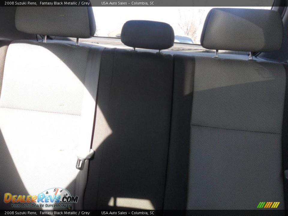 2008 Suzuki Reno Fantasy Black Metallic / Grey Photo #17
