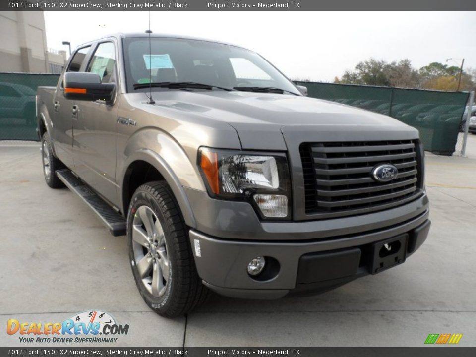 2012 Ford F150 FX2 SuperCrew Sterling Gray Metallic / Black Photo #1