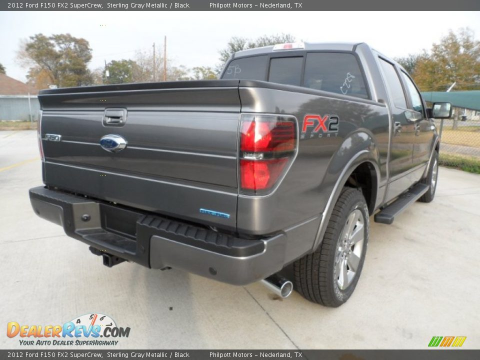 2012 Ford F150 FX2 SuperCrew Sterling Gray Metallic / Black Photo #3