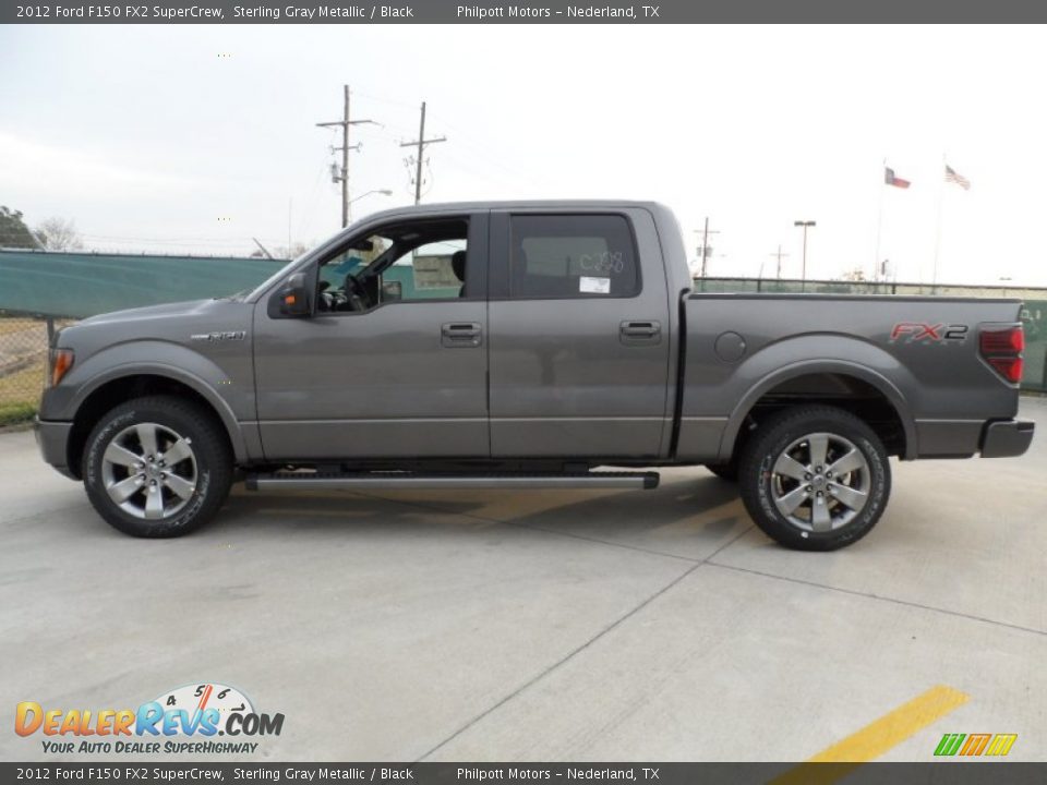 2012 Ford F150 FX2 SuperCrew Sterling Gray Metallic / Black Photo #6