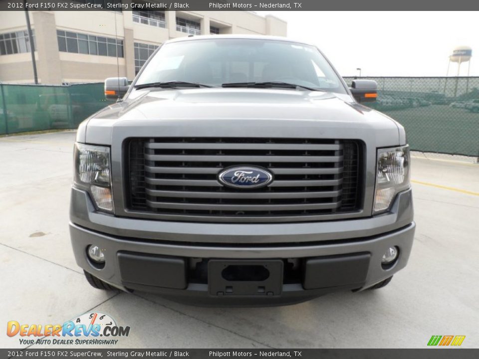 2012 Ford F150 FX2 SuperCrew Sterling Gray Metallic / Black Photo #8