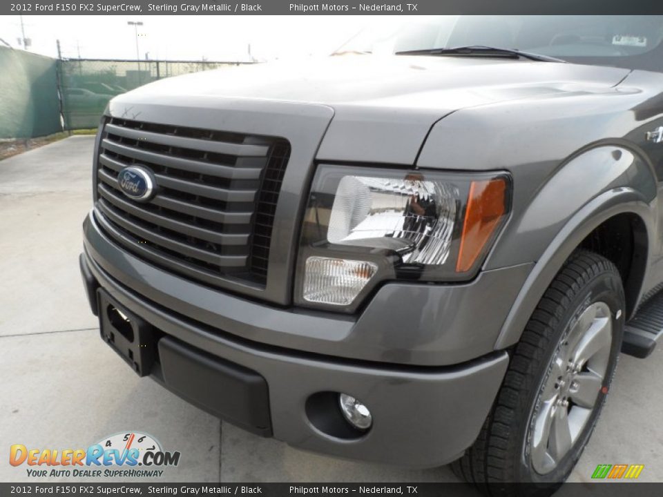 2012 Ford F150 FX2 SuperCrew Sterling Gray Metallic / Black Photo #10