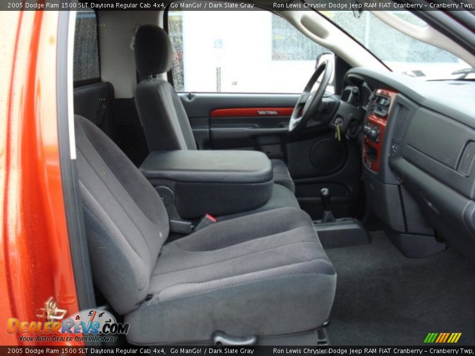 Dark Slate Gray Interior - 2005 Dodge Ram 1500 SLT Daytona Regular Cab 4x4 Photo #16