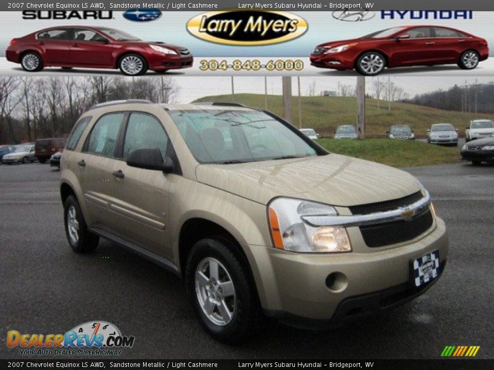 2007 Chevrolet Equinox LS AWD Sandstone Metallic / Light Cashmere Photo #1
