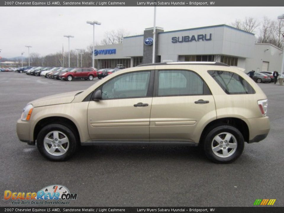 2007 Chevrolet Equinox LS AWD Sandstone Metallic / Light Cashmere Photo #4
