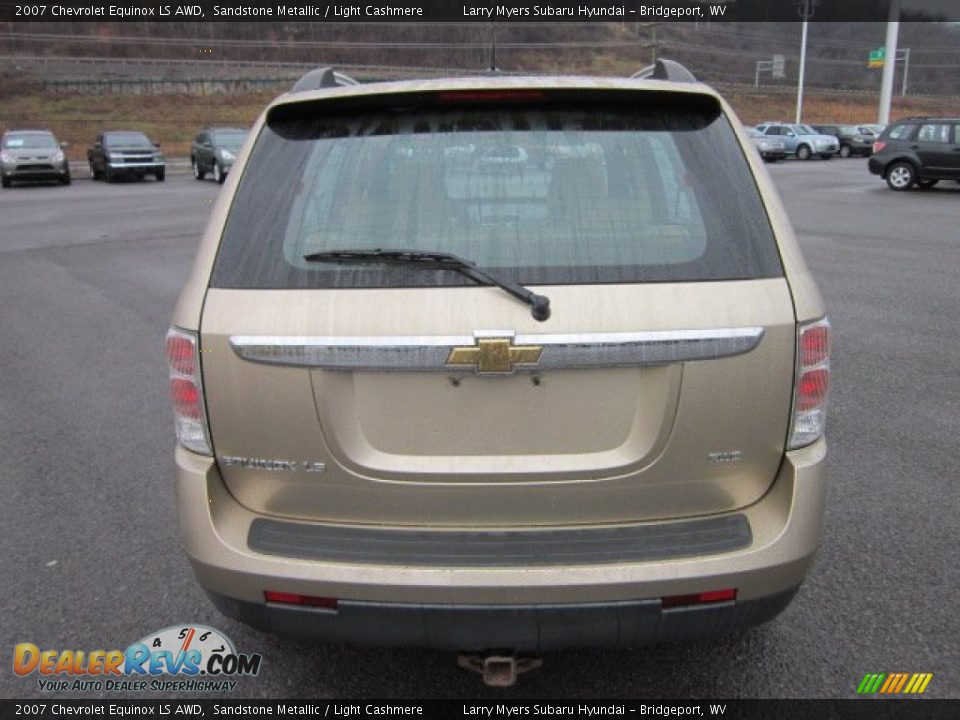 2007 Chevrolet Equinox LS AWD Sandstone Metallic / Light Cashmere Photo #6