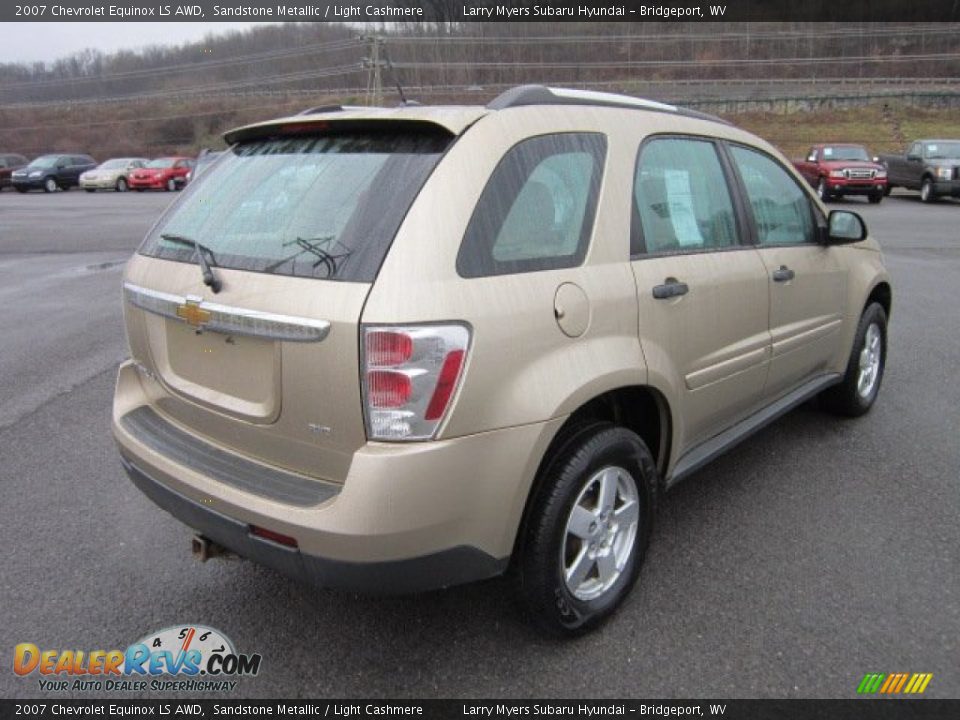 2007 Chevrolet Equinox LS AWD Sandstone Metallic / Light Cashmere Photo #7
