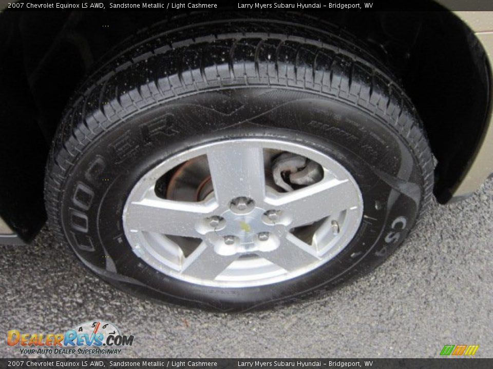 2007 Chevrolet Equinox LS AWD Sandstone Metallic / Light Cashmere Photo #9