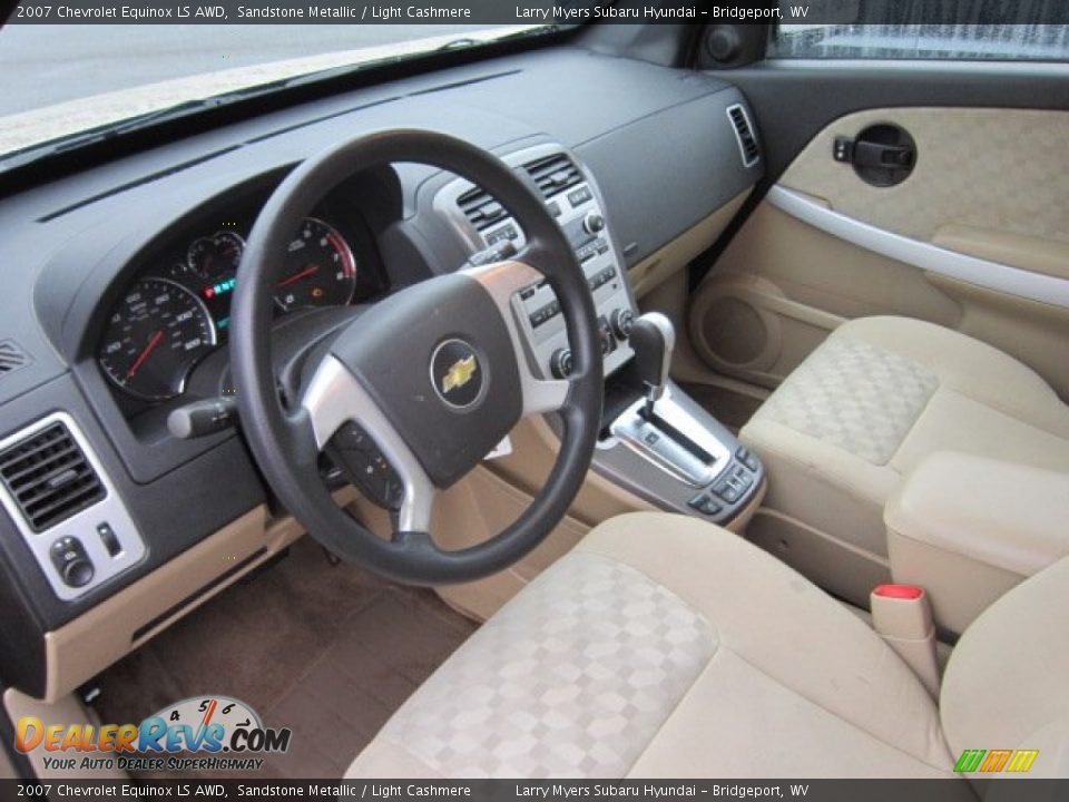 2007 Chevrolet Equinox LS AWD Sandstone Metallic / Light Cashmere Photo #17