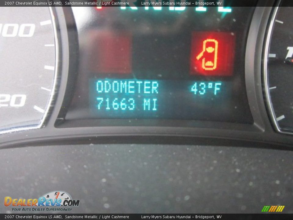 2007 Chevrolet Equinox LS AWD Sandstone Metallic / Light Cashmere Photo #20