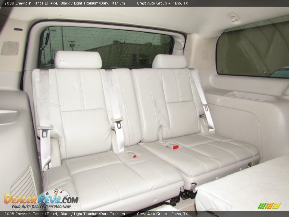 2008 Chevrolet Tahoe LT 4x4 Black / Light Titanium/Dark Titanium Photo #11