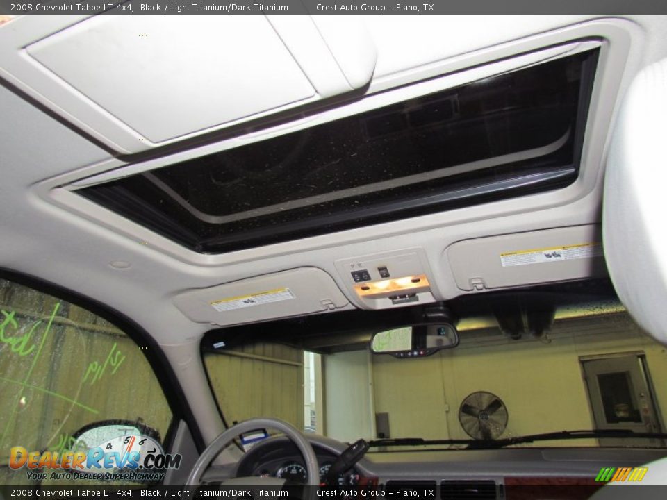 2008 Chevrolet Tahoe LT 4x4 Black / Light Titanium/Dark Titanium Photo #17