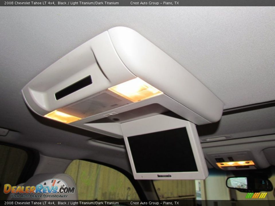 2008 Chevrolet Tahoe LT 4x4 Black / Light Titanium/Dark Titanium Photo #18