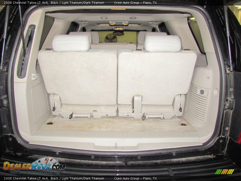 2008 Chevrolet Tahoe LT 4x4 Black / Light Titanium/Dark Titanium Photo #19